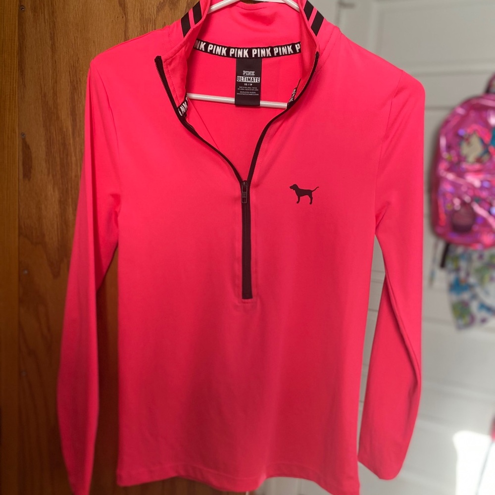 Bright Pink Victoria Secret Workout Shirt